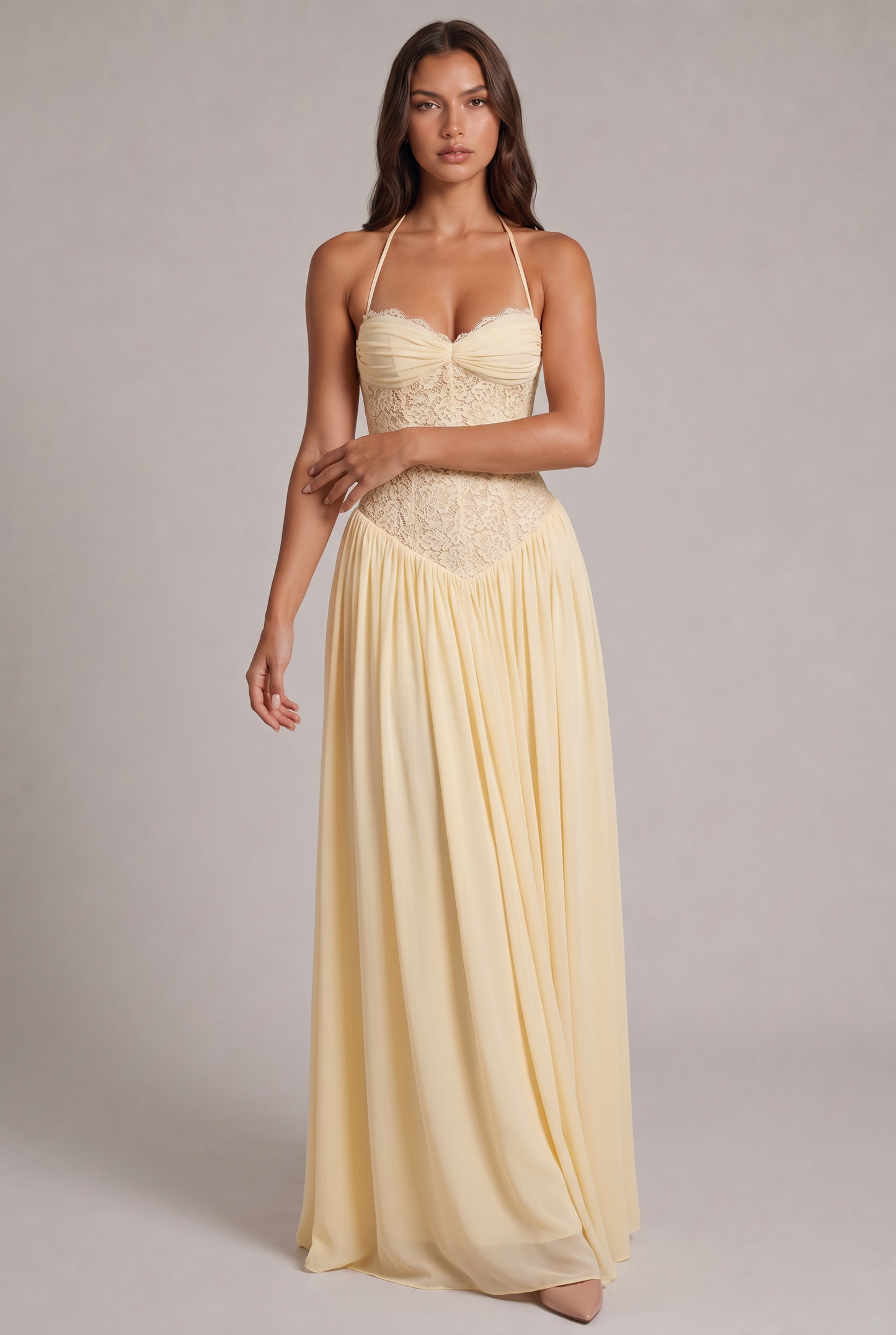 AULANE - Robe Longue Faya