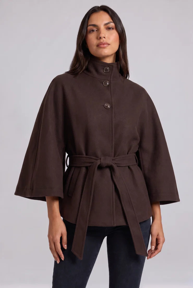 AULANE - Veste en Cape Cordélia