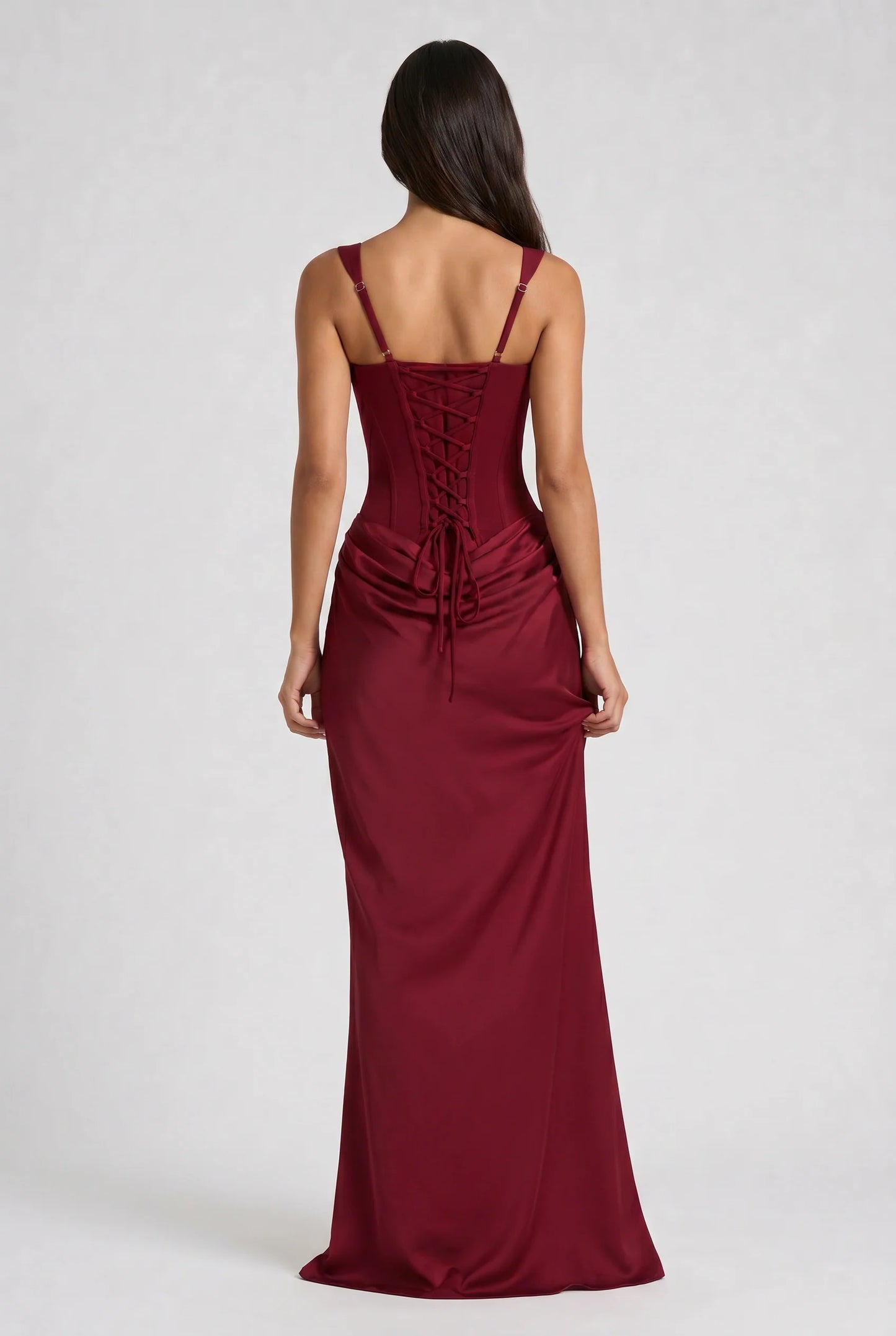 AULANE - Robe Longue Camélia