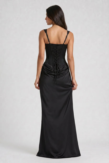 AULANE - Robe Longue Camélia